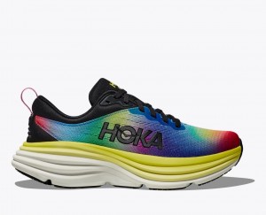 Men's HOKA Bondi 8 Running Shoes Multicolor | DIXRC8045