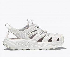 Men's HOKA Hopara Sandals White | MTKDG0542