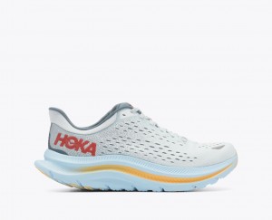 Men's HOKA Kawana Sneakers Grey / Light Blue | GZRTW8657