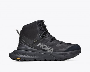 Men's HOKA TenNine Hike GTX Hiking Boots Black | NEUVF1684