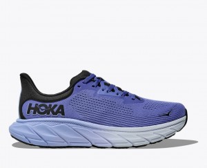 Women's HOKA Arahi 7 Running Shoes Dark Blue | KPWZG7523