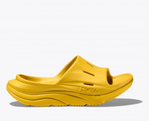 Women's HOKA Ora Recovery 3 Slide Light Orange | IHMEC4592