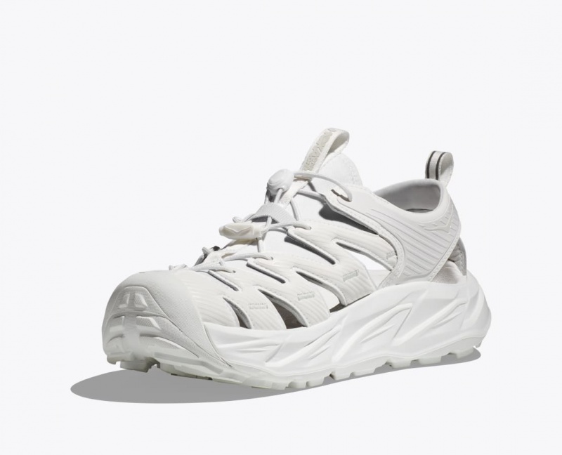 Men's HOKA Hopara Sandals White | MTKDG0542