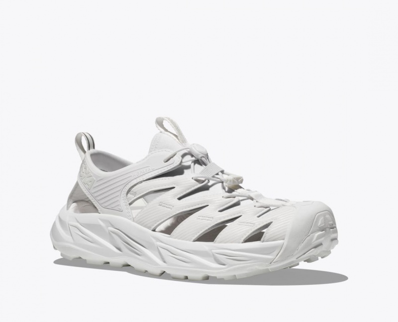 Men's HOKA Hopara Sandals White | MTKDG0542