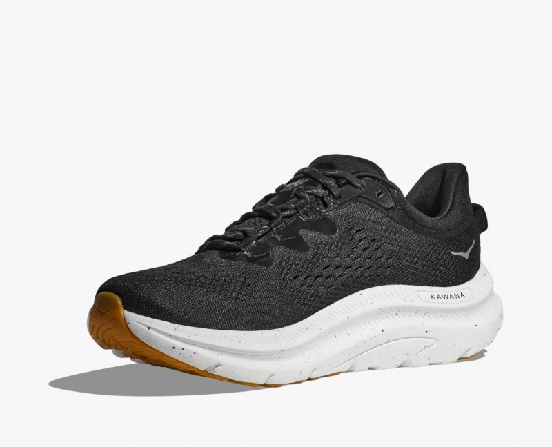 Men's HOKA Kawana 2 Running Shoes Black / White | NVZBO3295