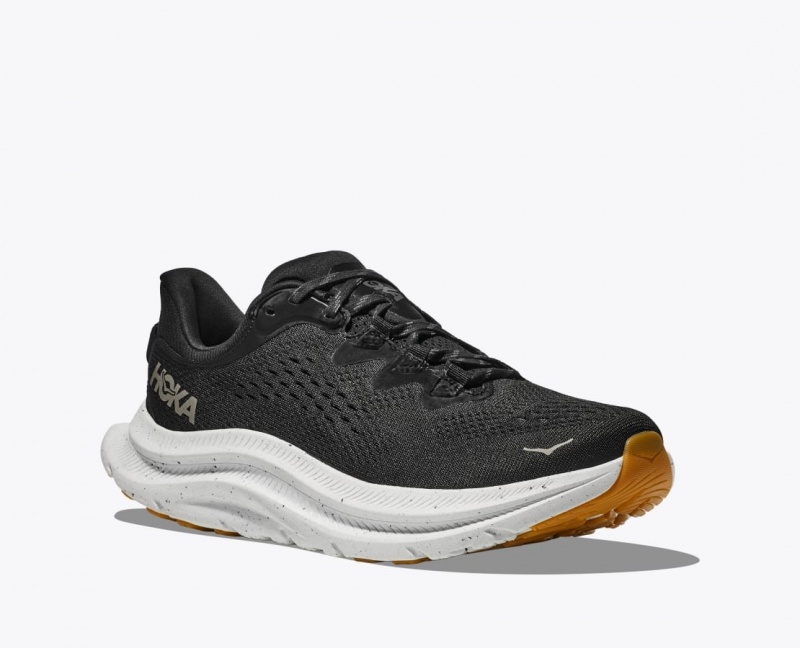 Men's HOKA Kawana 2 Running Shoes Black / White | NVZBO3295