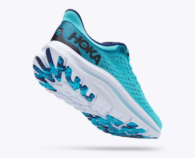 Men's HOKA Kawana Sneakers Turquoise | TXIOW3856