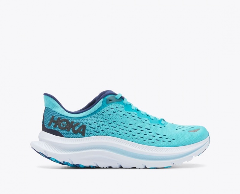 Men's HOKA Kawana Sneakers Turquoise | TXIOW3856