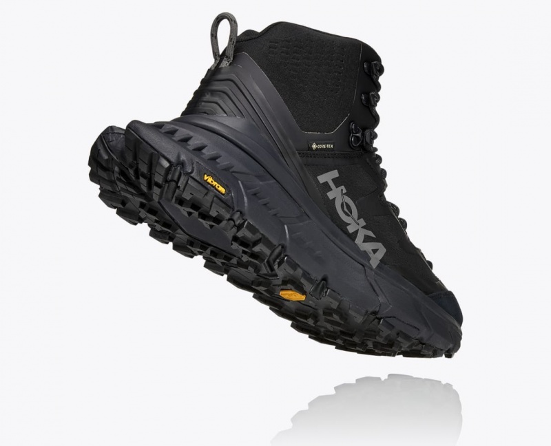 Men's HOKA TenNine Hike GTX Hiking Boots Black | NEUVF1684