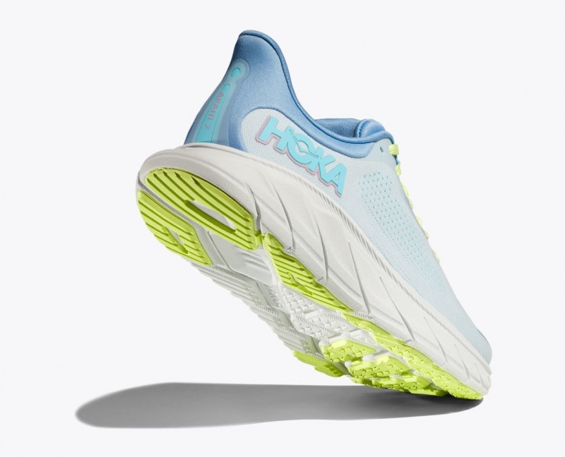 Women's HOKA Arahi 7 Running Shoes Light Blue | AQZKS8914