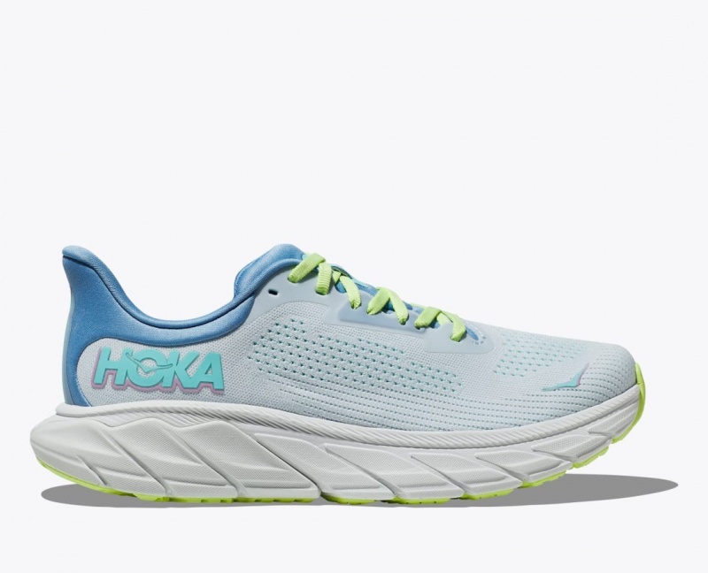 Women\'s HOKA Arahi 7 Running Shoes Light Blue | AQZKS8914