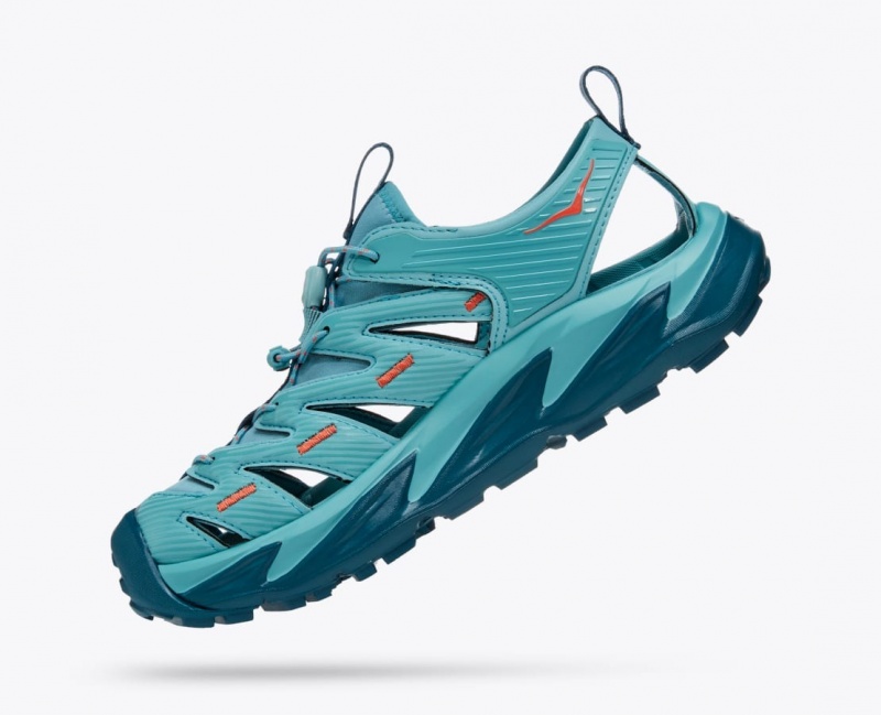 Women's HOKA Hopara Sandals Blue | VGRNL3087