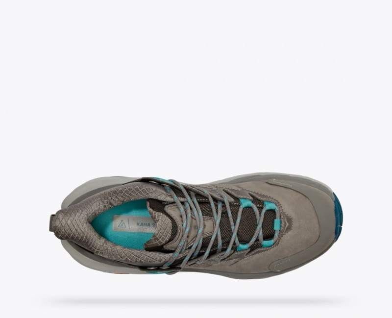 Women's HOKA Kaha 2 Low GTX Hiking Shoes Grey | GKDOZ9708