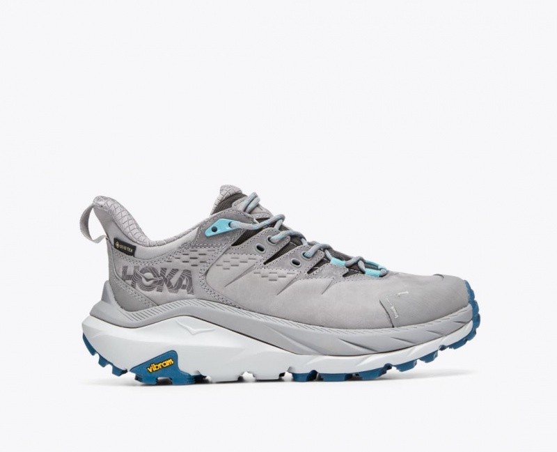 Women\'s HOKA Kaha 2 Low GTX Hiking Shoes Grey | GKDOZ9708