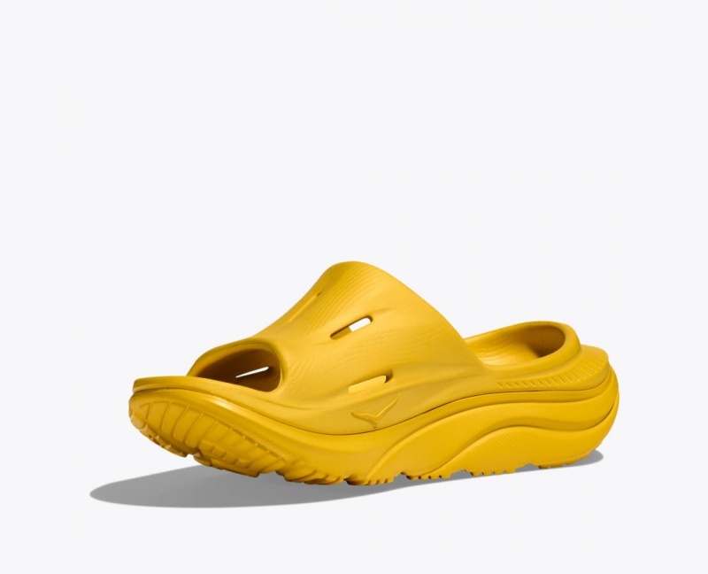 Women's HOKA Ora Recovery 3 Slide Light Orange | IHMEC4592