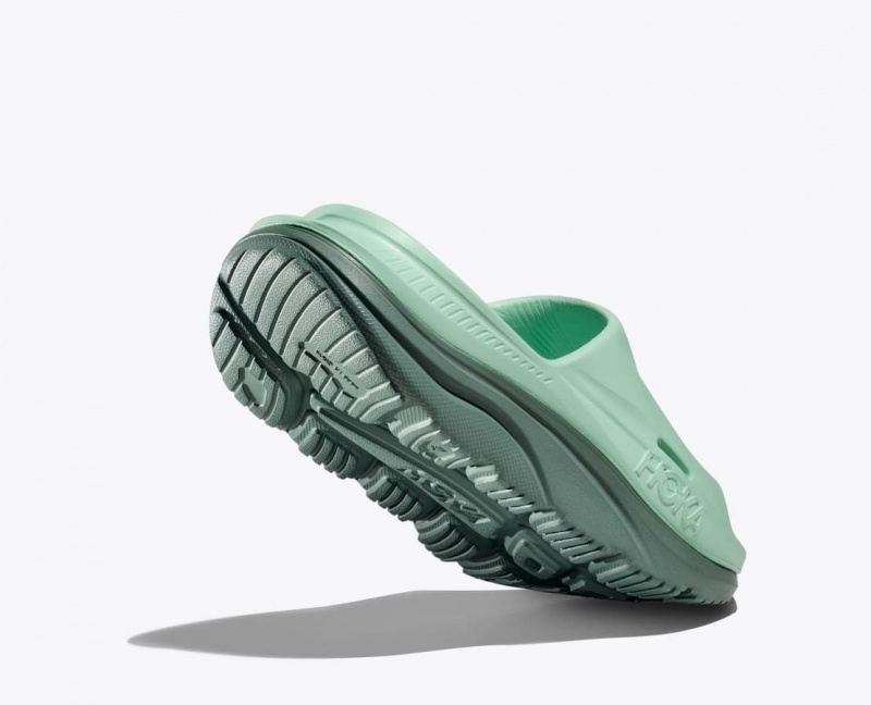 Women's HOKA Ora Recovery 3 Slide Mint | SZVEQ5970