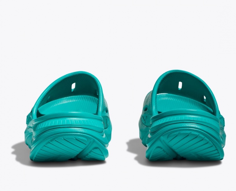 Women's HOKA Ora Recovery 3 Slide Turquoise | IFOLM7604