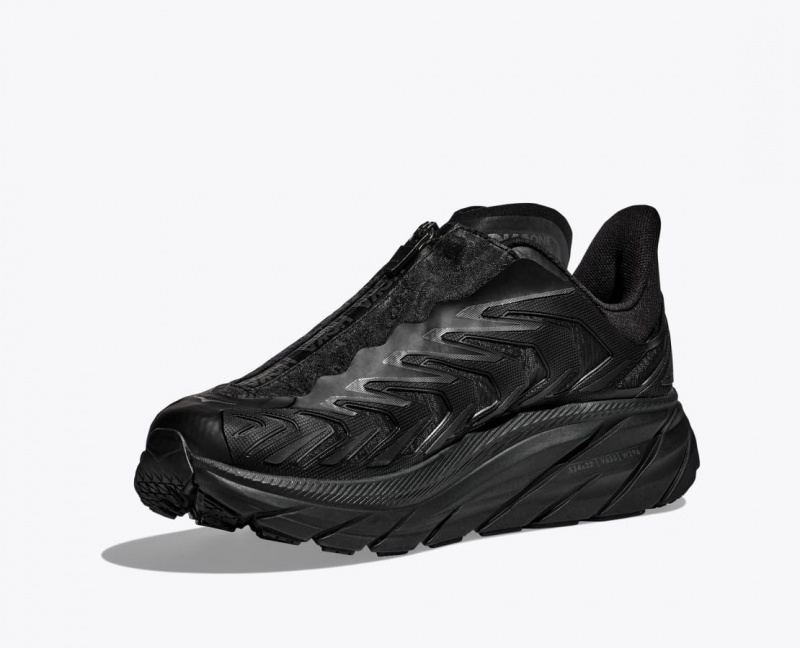 Women's HOKA Project Clifton Sneakers Black | HGYSL2750