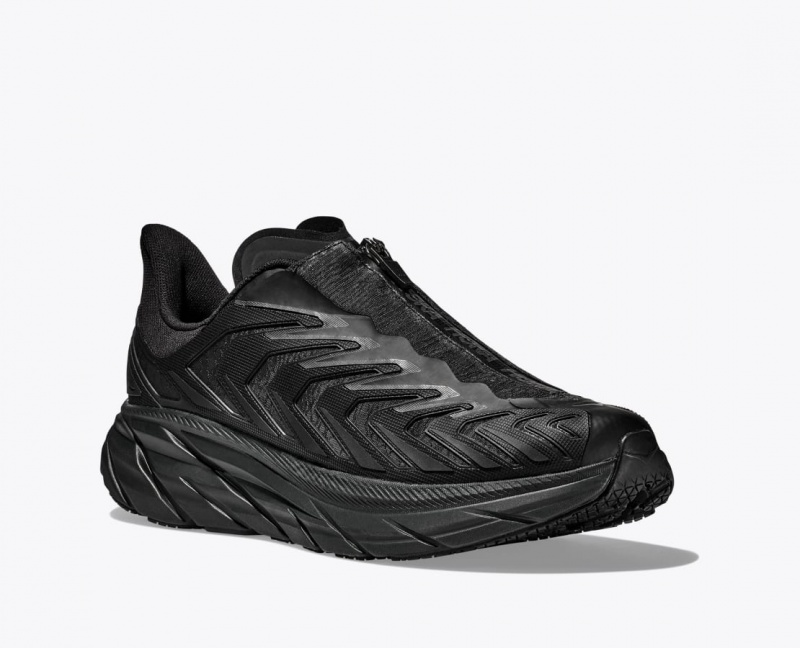 Women's HOKA Project Clifton Sneakers Black | HGYSL2750